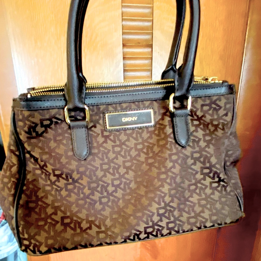 DKNY brown purse